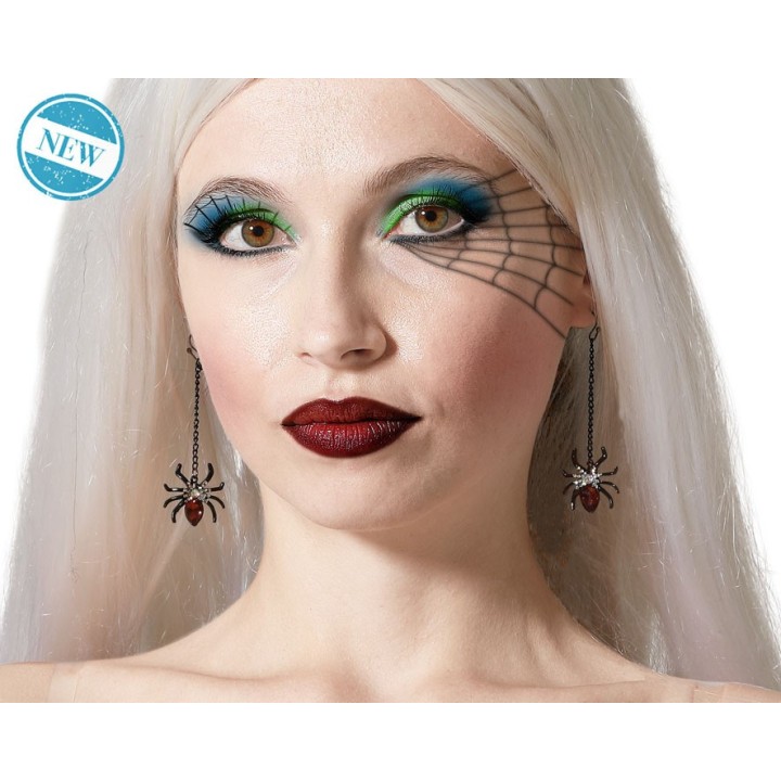 Boucle oreilles araignée
