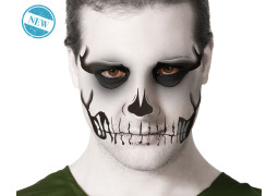 Tatouage visage squelette