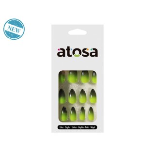 Faux ongles sorcière vert