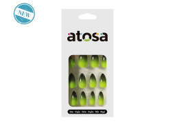 Faux ongles sorcière vert