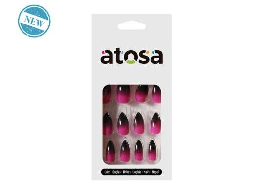 Faux ongles sorcière rose
