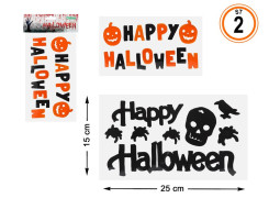 Décoration gélatine Happy Halloween
