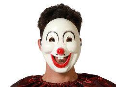 Masque adulte rigide clown horreur