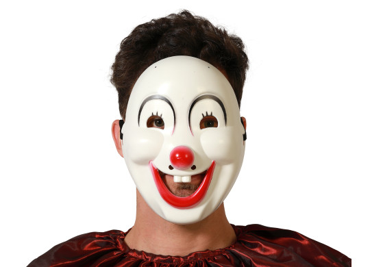 Masque adulte rigide clown horreur