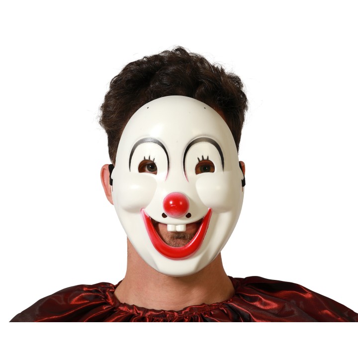 Masque adulte rigide clown horreur