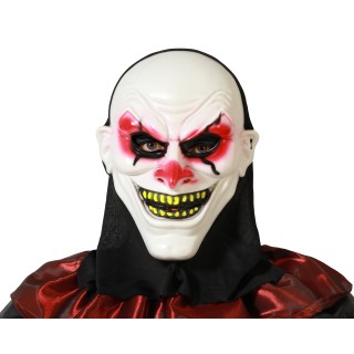 Masque adulte rigide vampire nez rouge