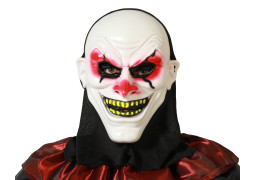Masque adulte rigide vampire nez rouge