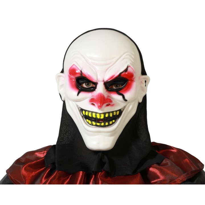 Masque adulte rigide vampire nez rouge