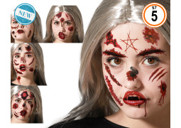 Tatouage visage satanique