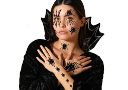 Tatouage visage araignée