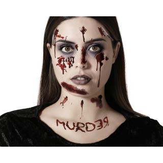 Tatouage visage murder
