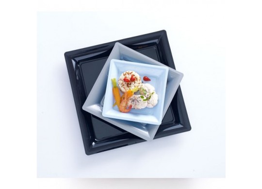 Assiettes carrées petit modèle 16.50 cm Assiettes carrées petit modèle 16.50 cm