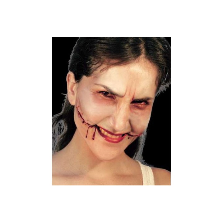 Cicatrice latex big smile