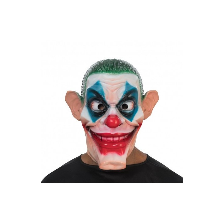 Masque adulte mousse joker clown
