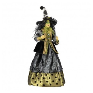 Sorcière robe verte
