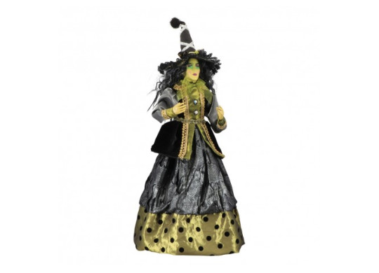 Sorcière robe verte