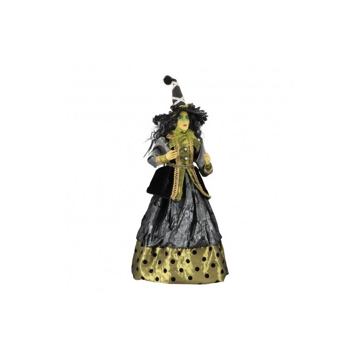 Sorcière robe verte