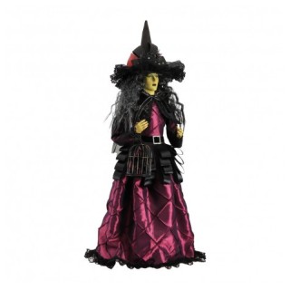 Sorcière robe violette