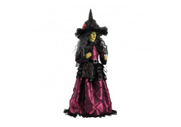 Sorcière robe violette
