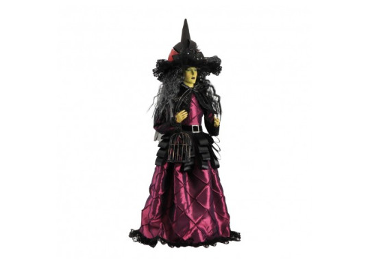 Sorcière robe violette