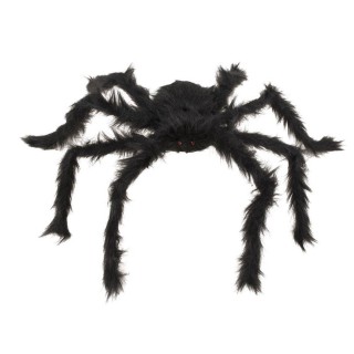 Araignée peluche noire
