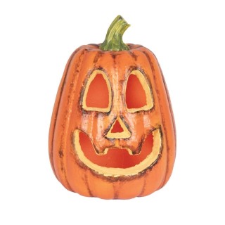 Citrouille lumineuse souriante