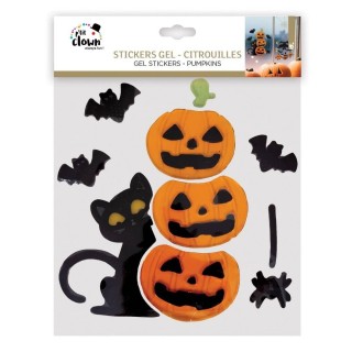 Décoration gélatine citrouille