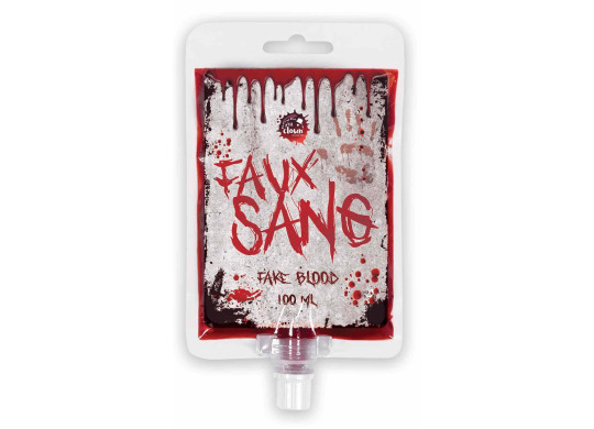 Poche médicale faux sang