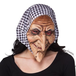 Masque adulte latex vielle sorcière