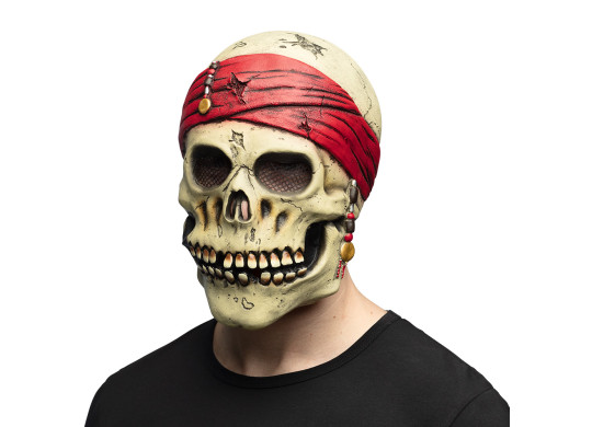 Masque adulte latex crane pirate