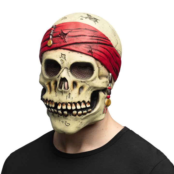Masque adulte latex crane pirate