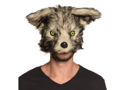 Demi masque adulte loup