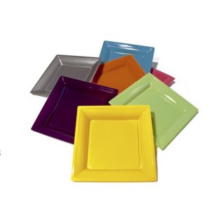 Assiettes carrées grand modèle 30.50 cm