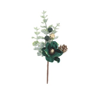 Pic Élégance vert – décoration de table hiver et fêtes