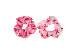 Chouchou Octobre rose x2