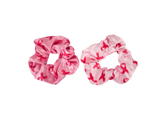 Chouchou Octobre rose x2