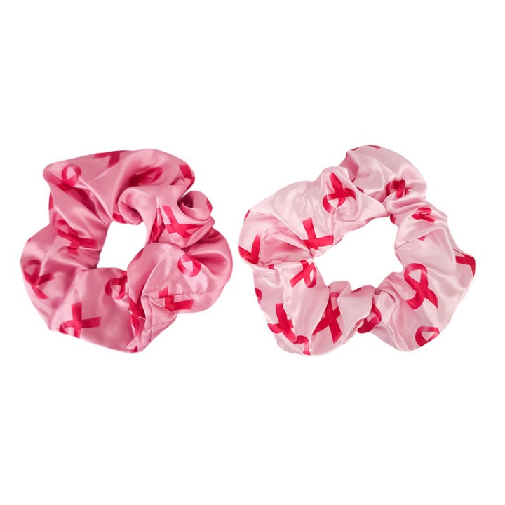 Chouchou Octobre rose x2