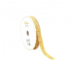 Ruban paillette or 1CMX3M  - Ruban