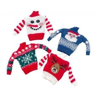 Pull moche de noël pour lutin farceur - déguisement lutin