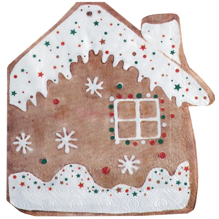 Serviettes maison pain d'épices
