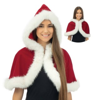 Capeline de Noël luxe – accessoire déguisement