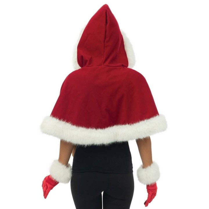 Capeline de Noël luxe – accessoire déguisement