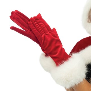 Gants de Noël luxe – accessoire déguisement