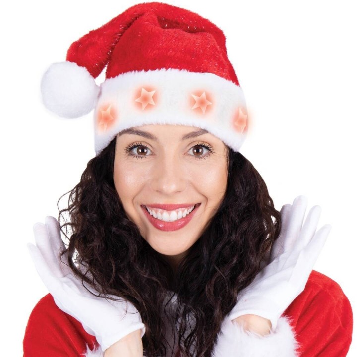 Bonnet Père Noël adulte – Accessoire de fête