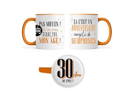 Mug 30 ans