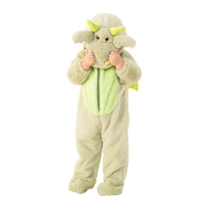 Costume baby garçon Dragon Vert – Combinaison
