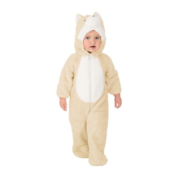 Costume baby mixte renard beige – Combinaison
