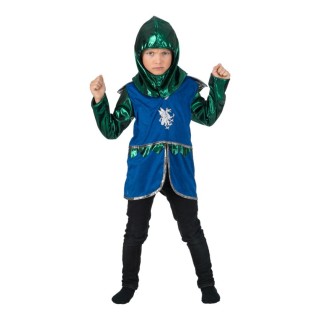 Costume enfant garçon Chevalier Dragon Bleu – Déguisement médiéval