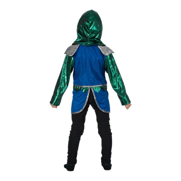 Costume enfant garçon Chevalier Dragon Bleu – Déguisement médiéval