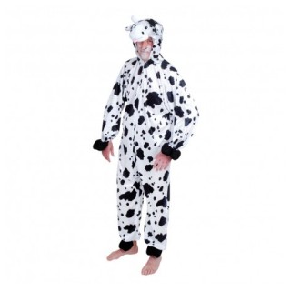 Costume homme combinaison peluche vache eco - combinaison vache